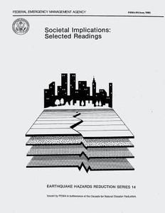 Societal Implications: Selected Readings (Fema 84) di Federal Emergency Management Agency edito da Createspace