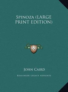 Spinoza di John Caird edito da Kessinger Publishing