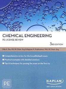 Chemical Engineering Pe License Review di Dilip K. Das, Rajaram K Prabhudesai edito da Kaplan Aec Education