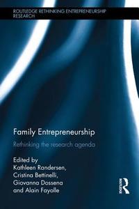 Family Entrepreneurship edito da Taylor & Francis Ltd