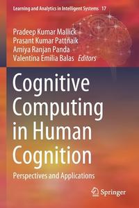 Cognitive Computing in Human Cognition edito da Springer International Publishing