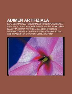 Adimen Artifiziala: Datu-meatzaritza, Hi di Iturria Wikipedia edito da Books LLC, Wiki Series