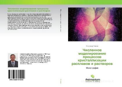 Chislennoe modelirovanie processov kristallizacii rasplavov i rastvorov di Vladimir Ginkin edito da Palmarium