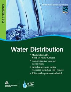Association, A:  WSO Water Distribution, Grades 1 & 2 di American Water Works Association edito da American Water Works Association