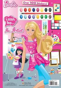 Barbie I Can Be an Artist [With Paint Brush and Paint] di Mary Man-Kong edito da Golden Books