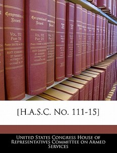 [h.a.s.c. No. 111-15] edito da Bibliogov