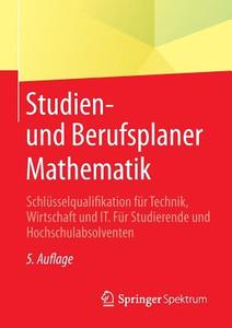 Studien- und Berufsplaner Mathematik edito da Springer-Verlag GmbH