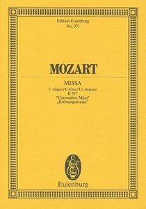 Missa C Major K 317 di WOLFGANG AMA MOZART edito da Schott & Co