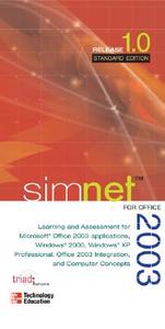 Simnet for Office 2003 Standard Edition di Triad Interactive edito da Irwin/McGraw-Hill