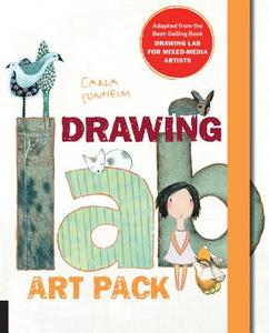 Drawing Lab Art Pack: A Fun, Creative Exercise Book & Sketchpad - Adapted from the Best-Selling Book Drawing Lab for Mixed-Media Artists di Carla Sonheim edito da Quarry Books