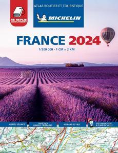 France 2024 - Tourist & Motoring Atlas Multi-flex di Michelin edito da Michelin Editions Des Voyages
