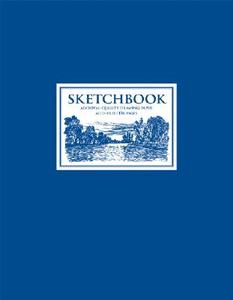 Sketchbook Blue: Large Spiral edito da Sterling