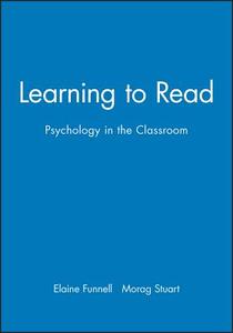 Learning to Read di Elaine Funnell edito da Wiley-Blackwell