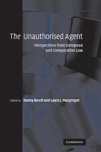 The Unauthorised Agent edito da Cambridge University Press