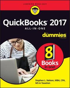 Quickbooks 2017 All-in-one For Dummies di Stephen L. Nelson edito da John Wiley & Sons Inc