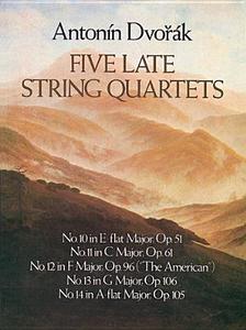 Five Late String Quartets di Antonin Dvorak edito da DOVER PUBN INC