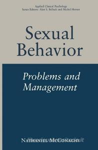 Sexual Behavior di Nathaniel McConaghy edito da Springer US