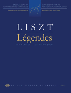Two Legends: New and Expanded Edition with Preface and Critical Notes Piano edito da EDITIO MUSICA BUDAPEST