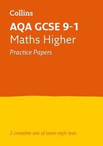 GCSE Maths Higher AQA Practice Test Papers di Collins GCSE edito da HarperCollins Publishers