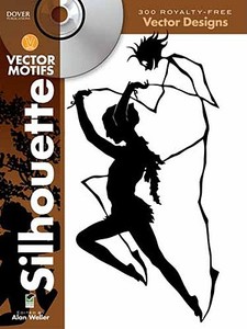 Silhouette Vector Motifs di Alan Weller edito da Dover Publications Inc.