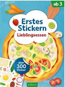 Erstes Stickern - Lieblingsessen edito da Ars Edition GmbH