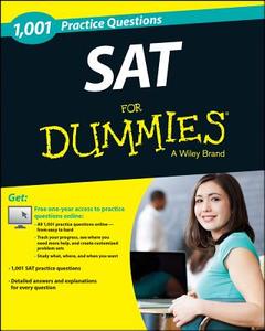 1,001 Sat Practice Questions For Dummies (+ Free Online Practice) di Consumer Dummies edito da John Wiley & Sons Inc
