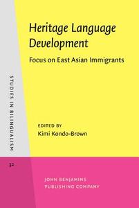 Heritage Language Development edito da John Benjamins Publishing Co