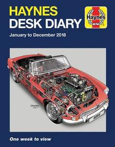 Haynes 2018 Desk Diary di Haynes edito da J H Haynes & Co Ltd