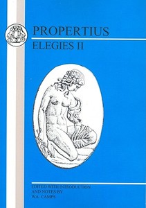 Propertius: Elegies II di Propertius edito da BRISTOL CLASSICAL PR