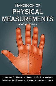 Handbook Of Physical Measurements di Judith G. Hall, Judith E. Allanson, Karen W. Gripp, Anne M. Slavotinek edito da Oxford University Press Inc