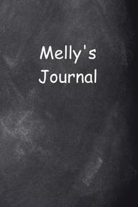 Melly Personalized Name Journal Custom Name Gift Idea Melly: (Notebook, Diary, Blank Book) di Distinctive Journals edito da Createspace Independent Publishing Platform