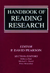 Handbook of Reading Research di P. David Pearson edito da Routledge