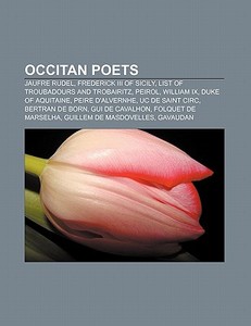 Occitan poets di Books Llc edito da Books LLC, Reference Series