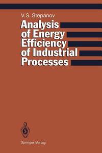 Analysis of Energy Efficiency of Industrial Processes di Vladimir S. Stepanov edito da Springer Berlin Heidelberg