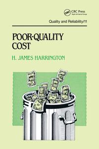Poor-quality Cost di Harrington edito da Taylor & Francis Ltd