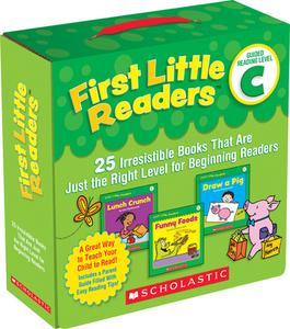 First Little Readers: Guided Reading, Level C: 25 Irresistible Books That Are Just the Right Level for Beginning Readers di Liza Charlesworth edito da SCHOLASTIC TEACHING RES