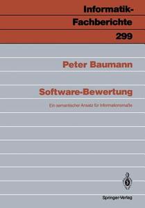 Software-Bewertung di Peter Baumann edito da Springer Berlin Heidelberg