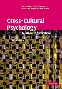 Cross-cultural Psychology di John Widdup Berry, Ype H. Poortinga, M.H. Segall, Pierre R. (Universite de Geneve) Dasen edito da Cambridge University Press