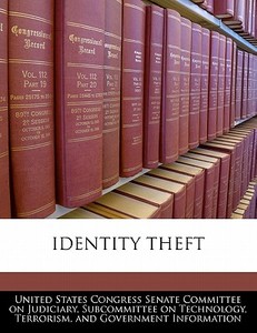 Identity Theft edito da Bibliogov