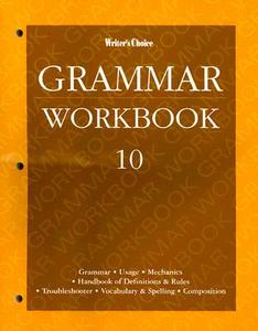 Writer's Choice Grammer Workbook 10 edito da McGraw-Hill/Glencoe