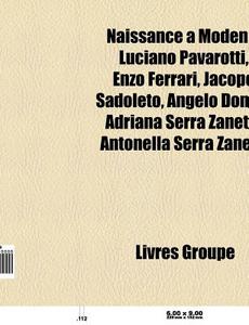 Naissance Mod Ne: Luciano Pavarotti, E di Livres Groupe edito da Books LLC, Wiki Series