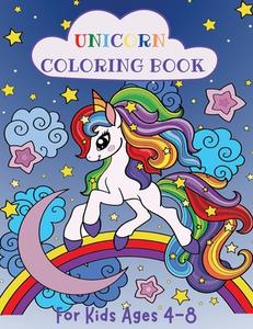 Unicorn Coloring Book di Andjima Yala edito da Andjima Yala