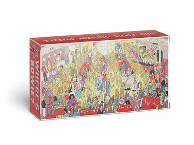 Where's Bowie?: 500 Piece Jigsaw Puzzle edito da SMITH STREET BOOKS