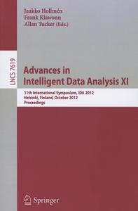 Advances in Intelligent Data Analysis XI edito da Springer Berlin Heidelberg