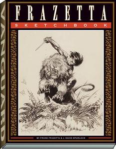 Frazetta Sketchbook (Vol I) di J. David Spurlock edito da VANGUARD PROD