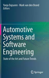 Automotive Systems and Software Engineering edito da Springer-Verlag GmbH