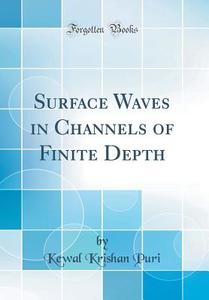 Surface Waves in Channels of Finite Depth (Classic Reprint) di Kewal Krishan Puri edito da Forgotten Books
