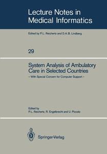 System Analysis of Ambulatory Care in Selected Countries edito da Springer Berlin Heidelberg