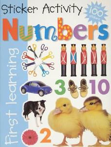 Numbers Sticker Activity [With Over 100 Stickers] edito da Priddy Books