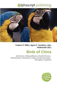 Birds Of China edito da Vdm Publishing House